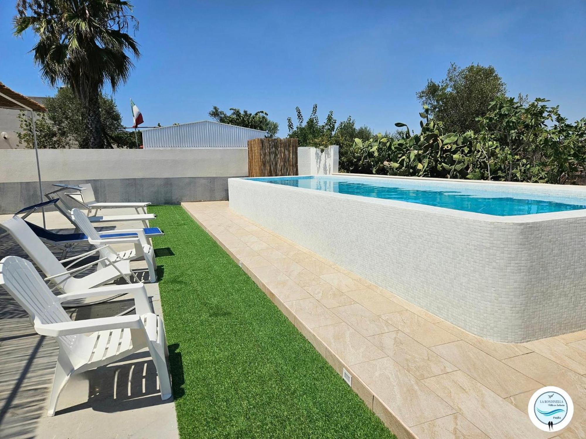 Villa La Rondinella - Torre San Giovanni Ngoại thất bức ảnh