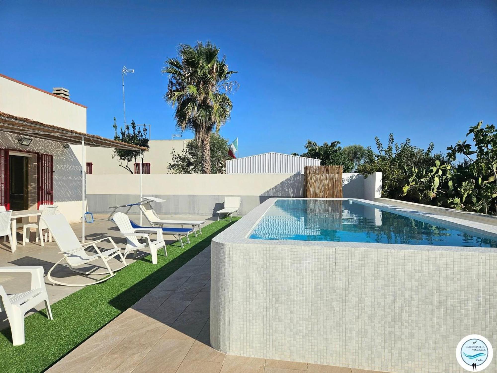 Villa La Rondinella - Torre San Giovanni Ngoại thất bức ảnh